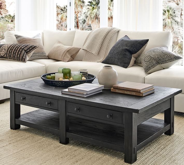 BENCHWRIGHT RECTANGULAR COFFEE TABLE thumbnail 2