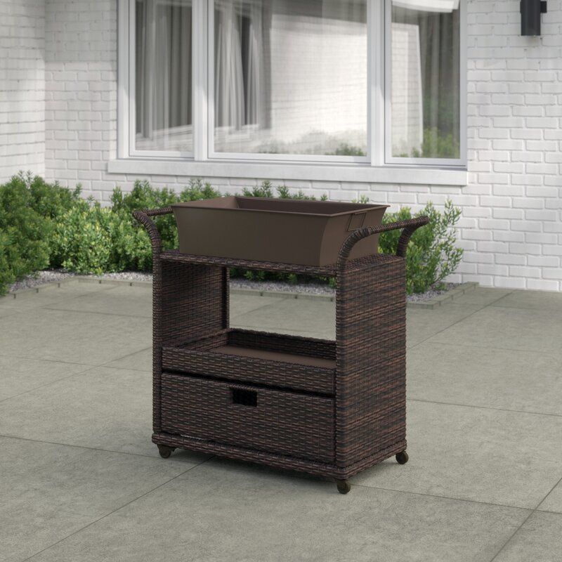 Lacey Bar Serving Cart thumbnail 3