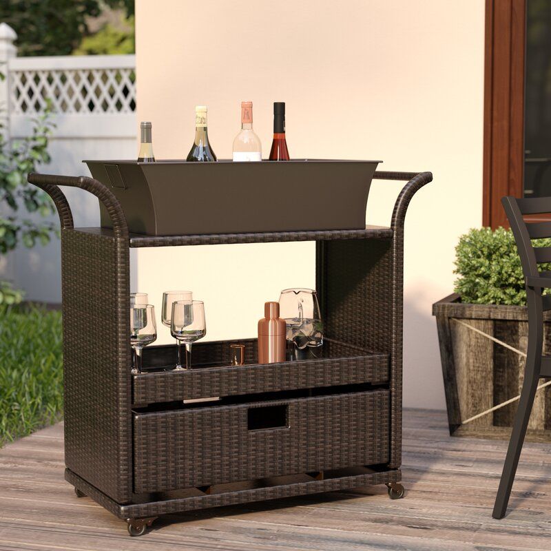 Lacey Bar Serving Cart thumbnail 5