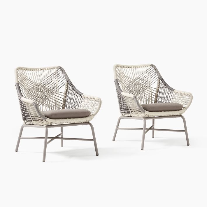 Huron Outdoor Lounge Chair & Cushion thumbnail 2