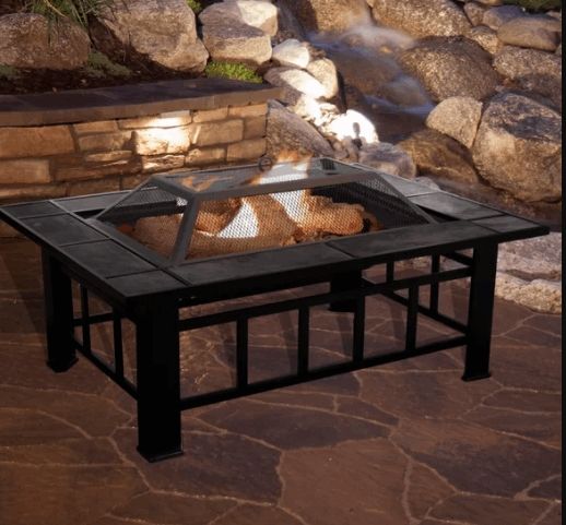 JAHN STEEL WOOD BURNING FIRE PIT TABLE thumbnail 4