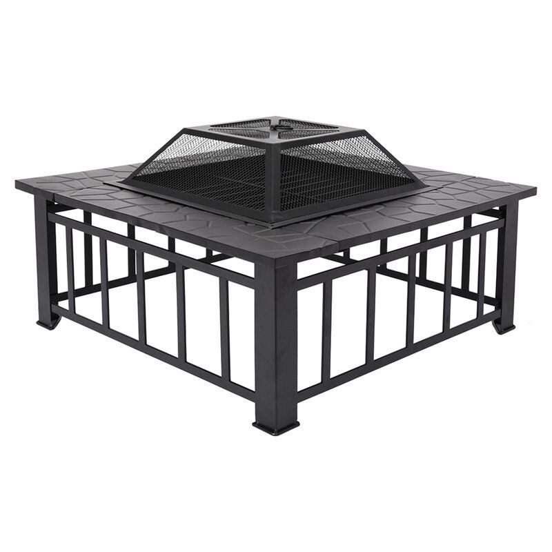 GOR STEEL OUTDOOR FIRE PIT TABLE thumbnail 2
