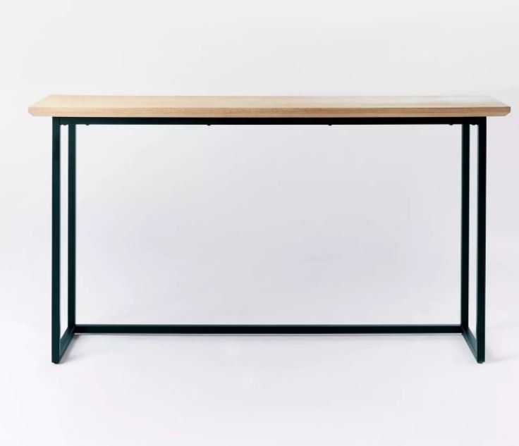 HIDDEN HILLS MIXED MATERIAL CONSOLE BROWN thumbnail 3