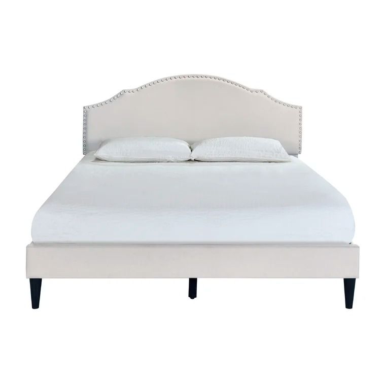 Abbigail Upholstered Low Profile Platrorm Bed-Full thumbnail 3