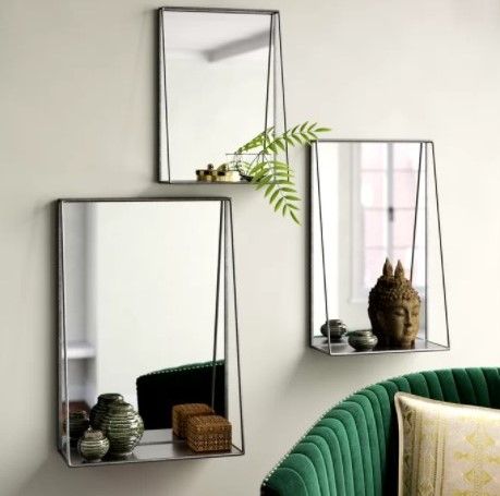 CLARKSTON RECTANGLE ACCENT MIRROR SET_SMALL thumbnail 2