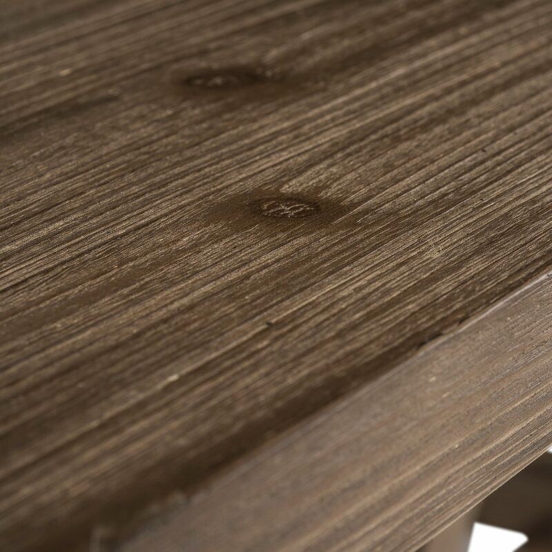 Karratha 72 Solid Wood Trestle Dining Table thumbnail 6