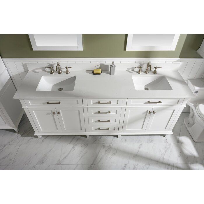 MALLETT DOUBLE BATHROOM VANITY SET thumbnail 2
