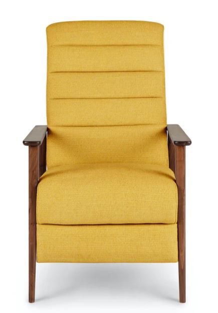 ELLOW VENTURA YELLOW RECLINER thumbnail 2