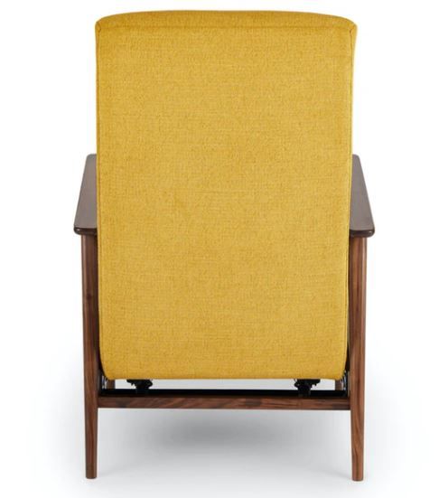 ELLOW VENTURA YELLOW RECLINER thumbnail 4