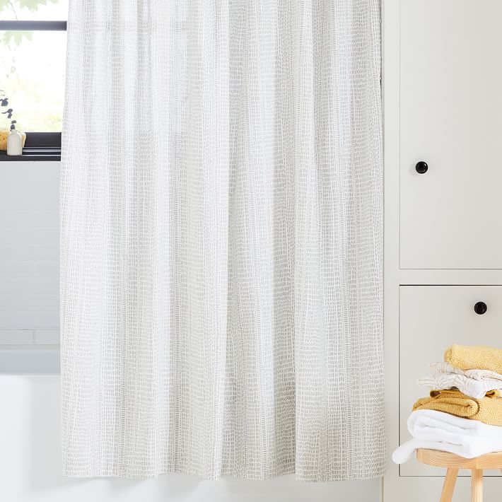 Organic Bomu Shower Curtain thumbnail 2