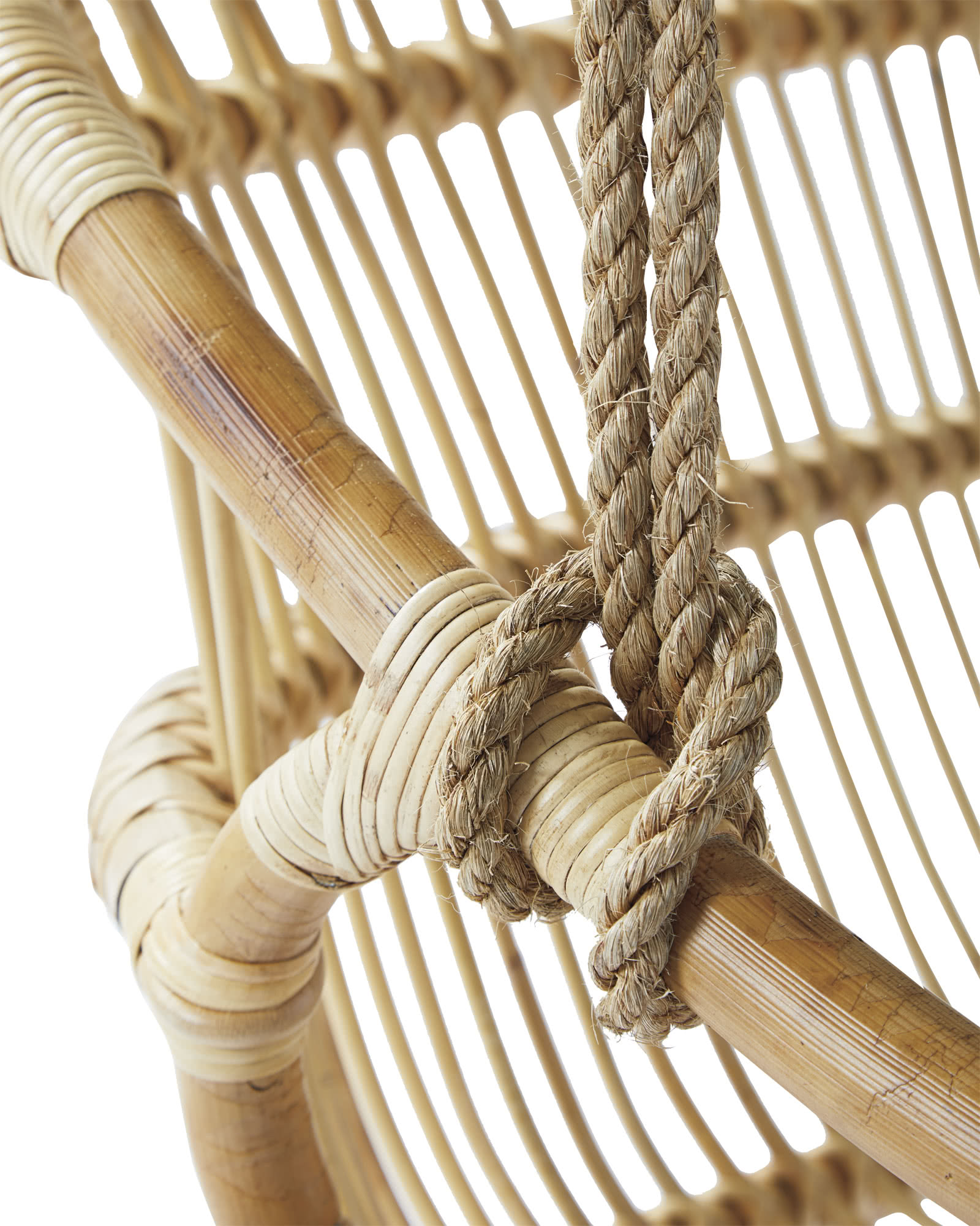 HANGING RATTAN BENCH thumbnail 3