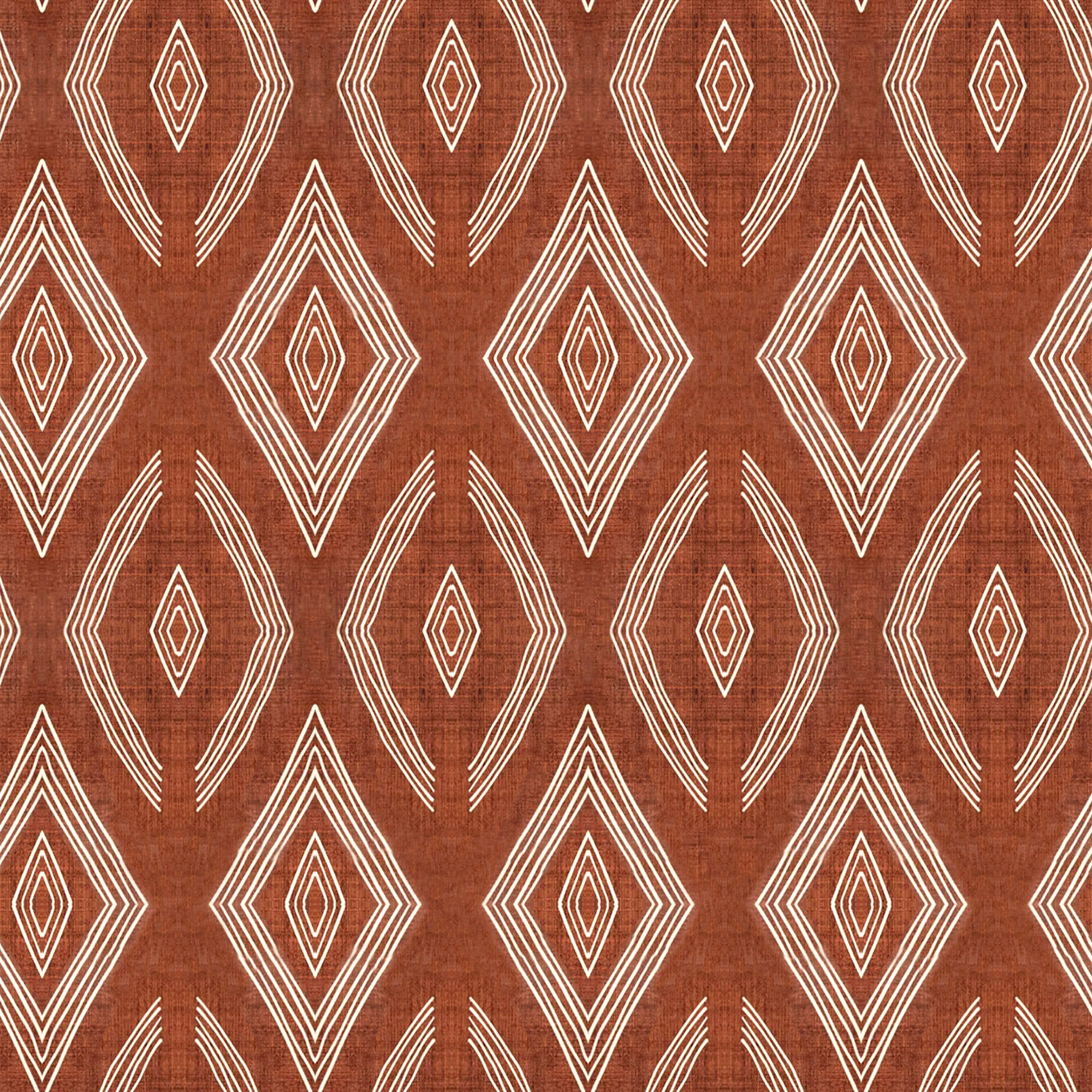 BIRCH IN RUST THROW PILLOW WITH INSERT thumbnail 2