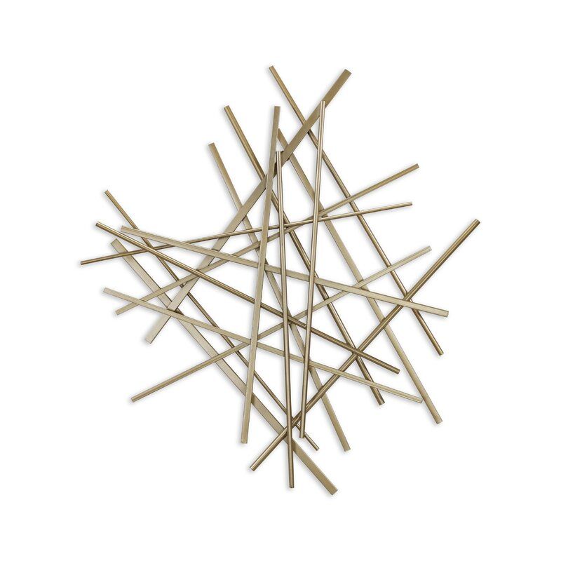 Abstract Bar and Panel Wall Decor thumbnail 3