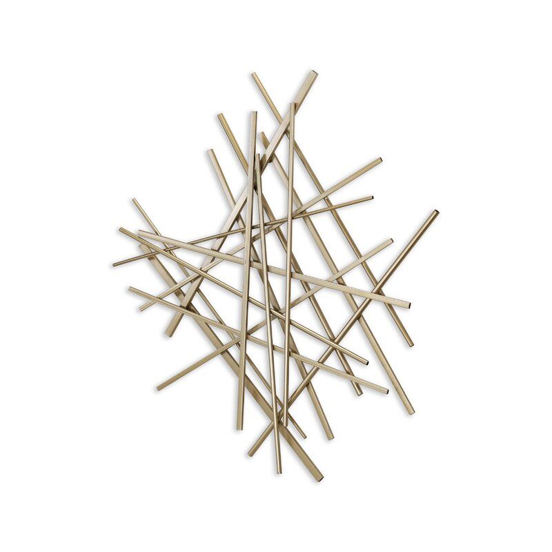 Abstract Bar and Panel Wall Decor thumbnail 4