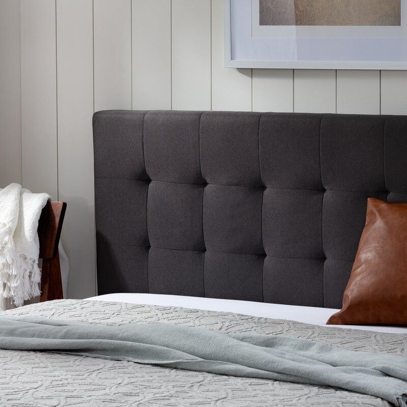 Peters Tufted Upholstered Low Profile Platform Bed-Queen  thumbnail 3