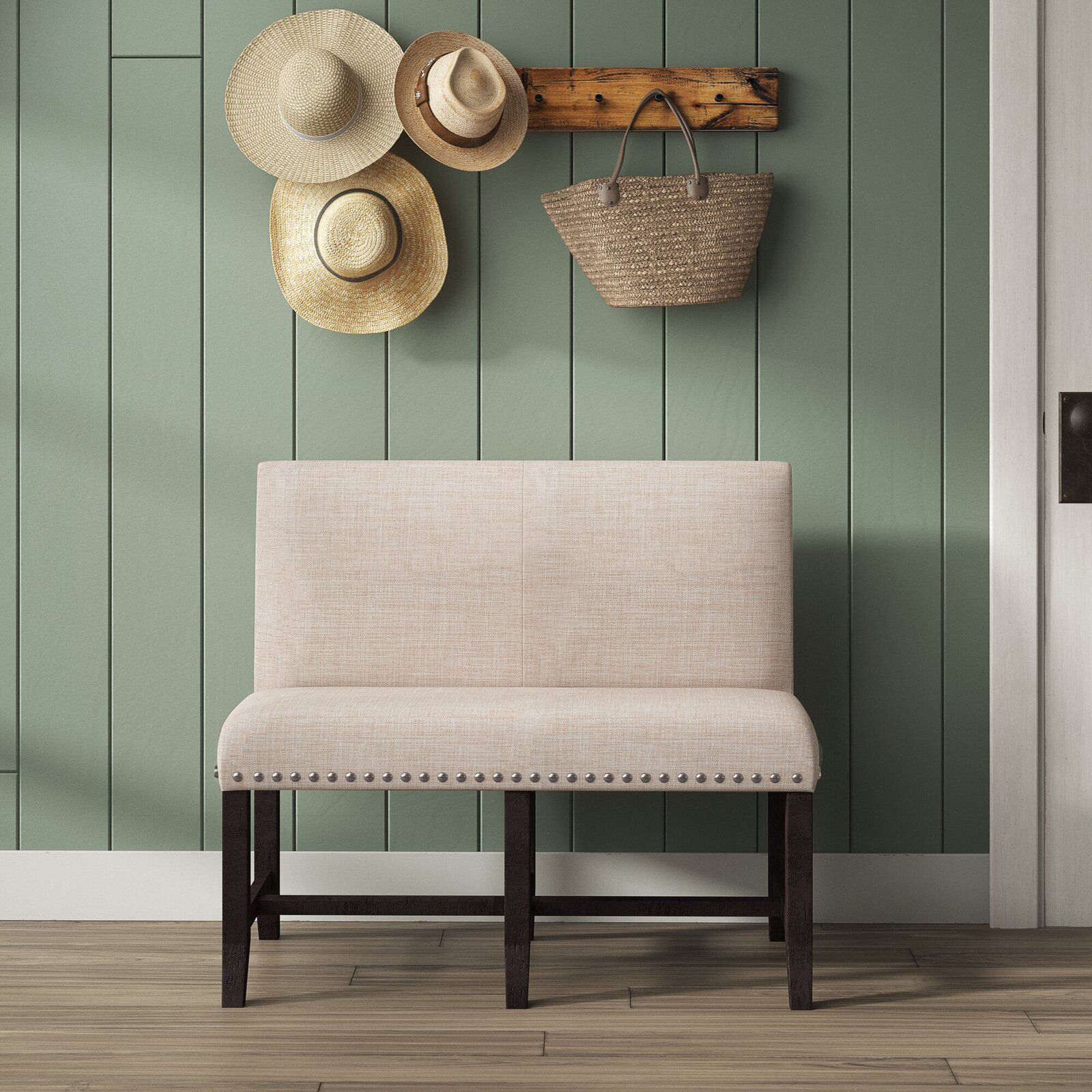 WIMBLED UPHOLSTERED BENCH thumbnail 3