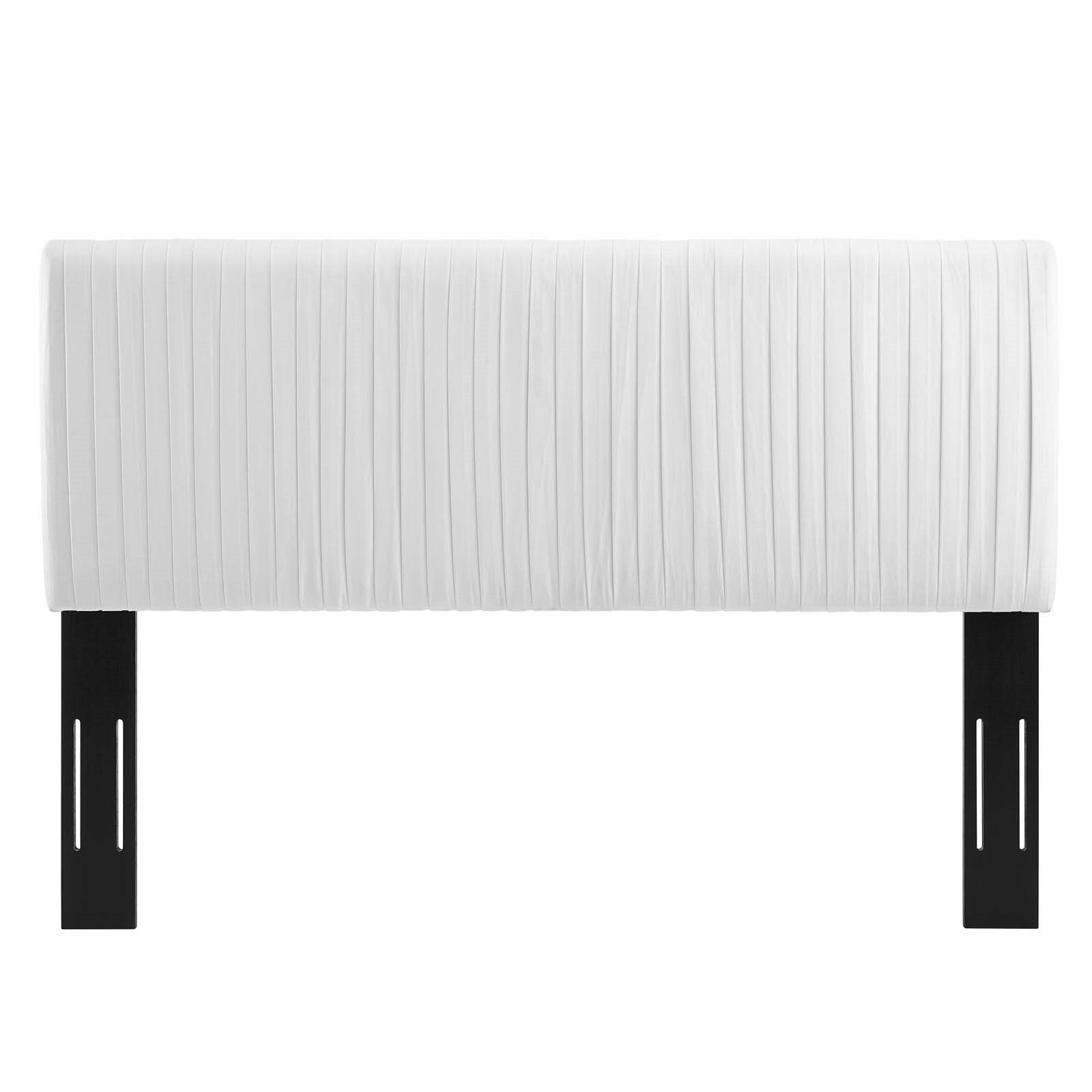 Eloise Channel Tufted Performance Velvet Headboard thumbnail 2