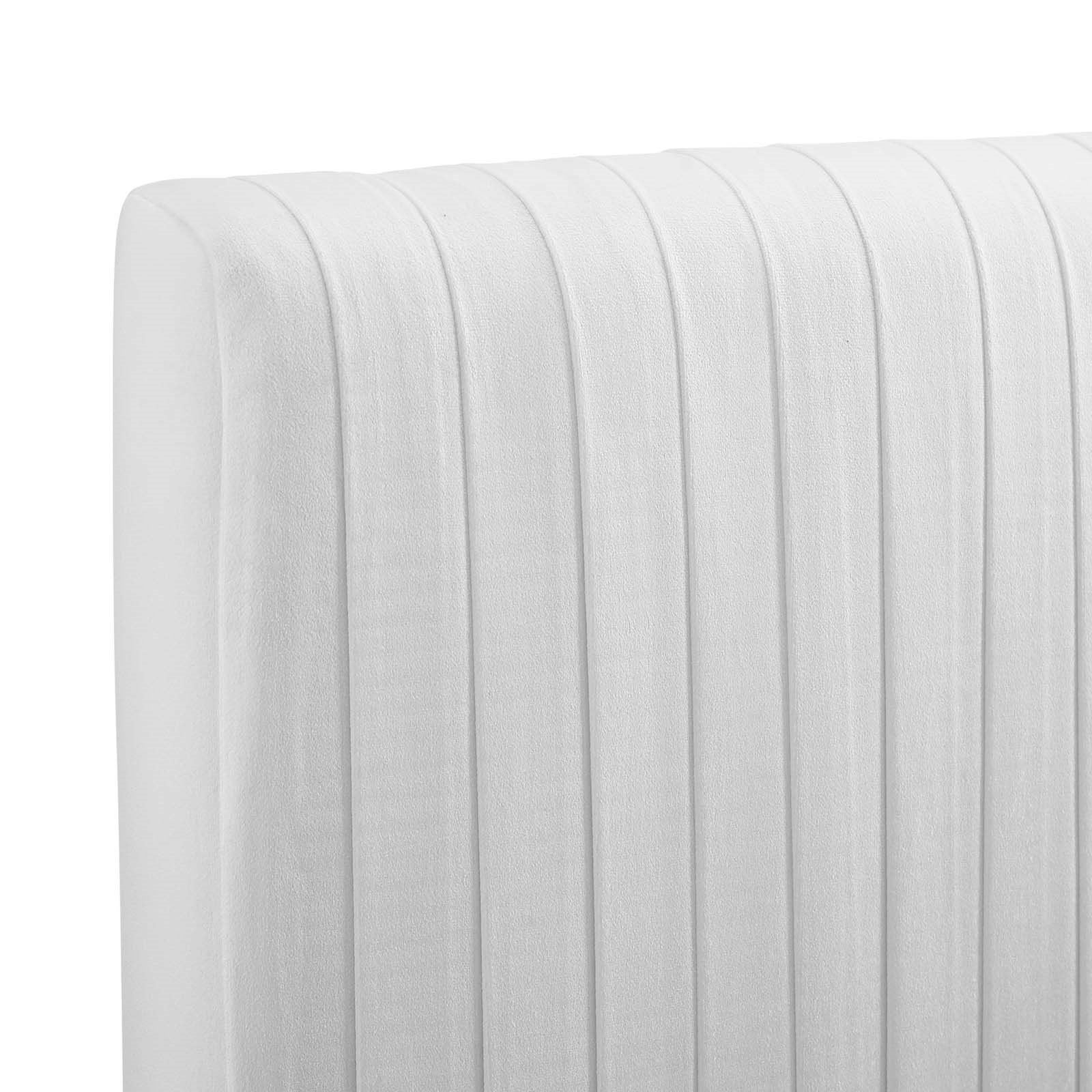 Eloise Channel Tufted Performance Velvet Headboard thumbnail 4