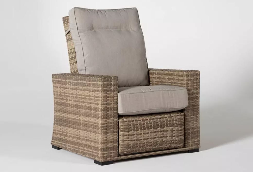 CAPRI OUTDOOR PUSH BACK RECLINING CHAIR thumbnail 2