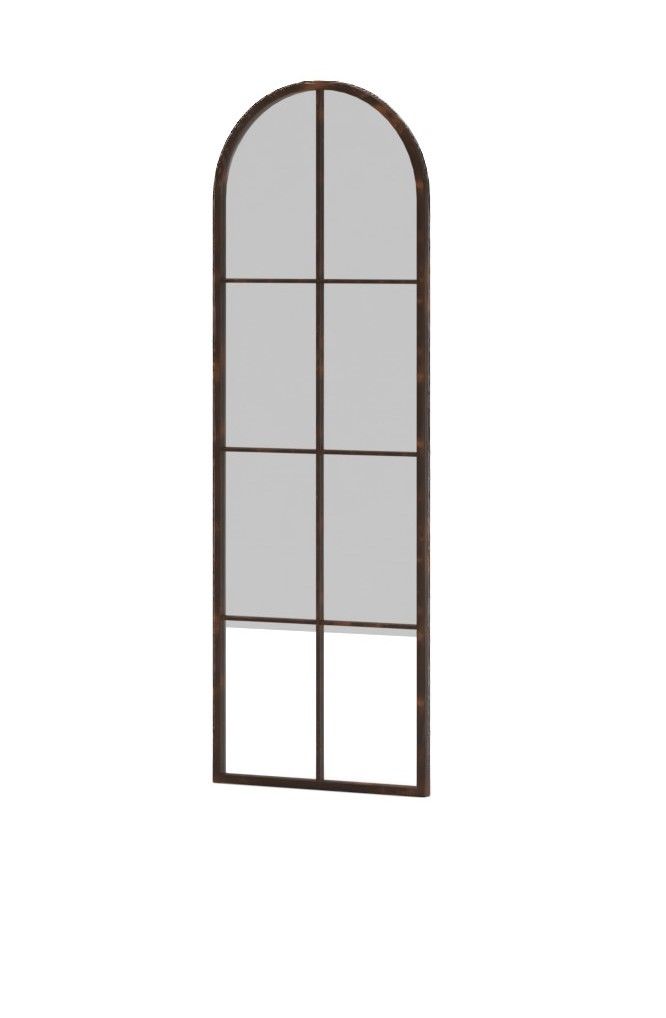 Alison Arched Distressed Accent Mirror thumbnail 2