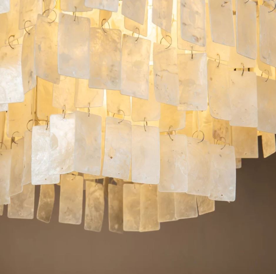 ADDYSON 3 LIGHT UNIQUE SQUARE CHANDELIER thumbnail 3
