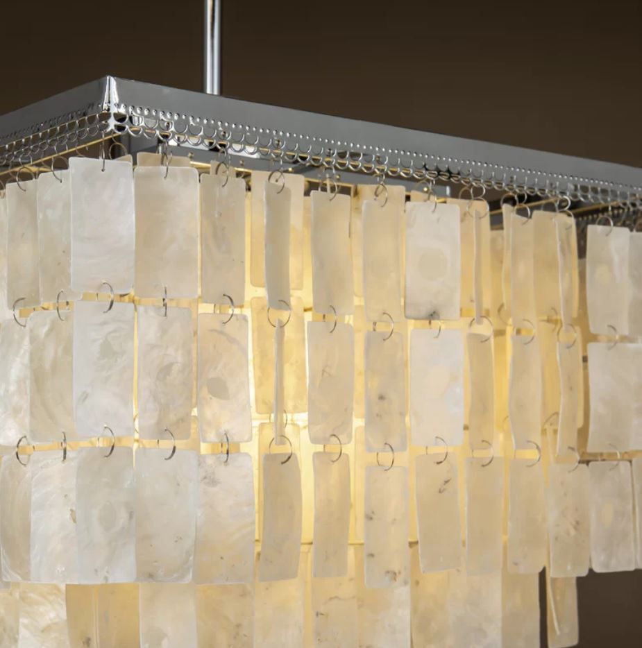 ADDYSON 3 LIGHT UNIQUE SQUARE CHANDELIER thumbnail 5