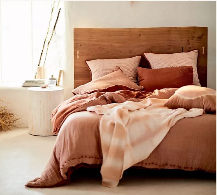 REVERSIBLE AIRY GAUZE DUVET COVER thumbnail 2