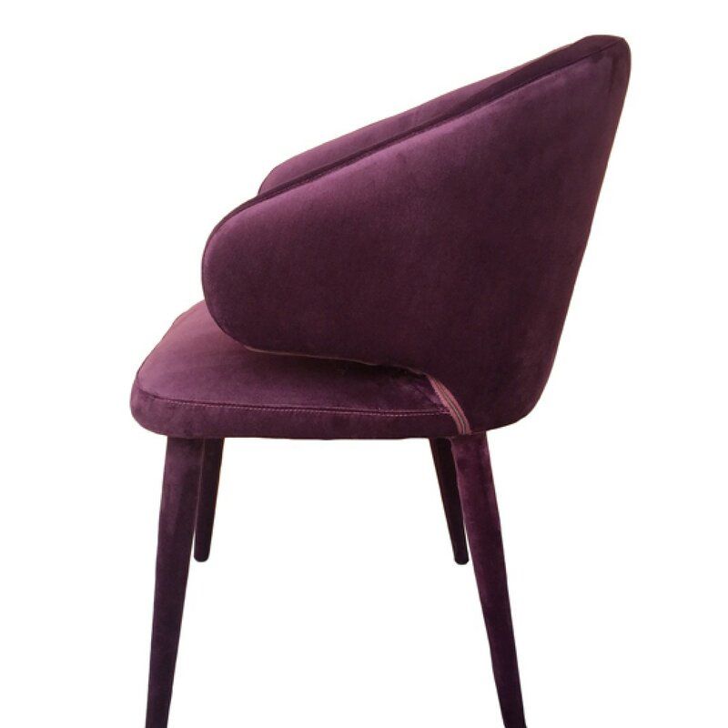 LYELL UPHOLSTERED DINING CHAIR thumbnail 2