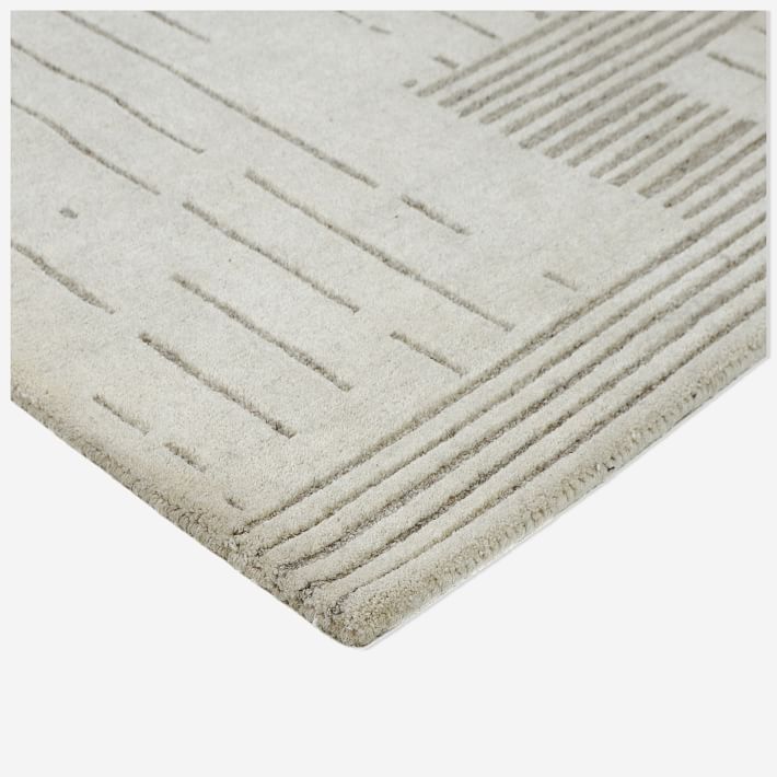 Painted Mixed Stripes Rug-2'5"x12' thumbnail 3