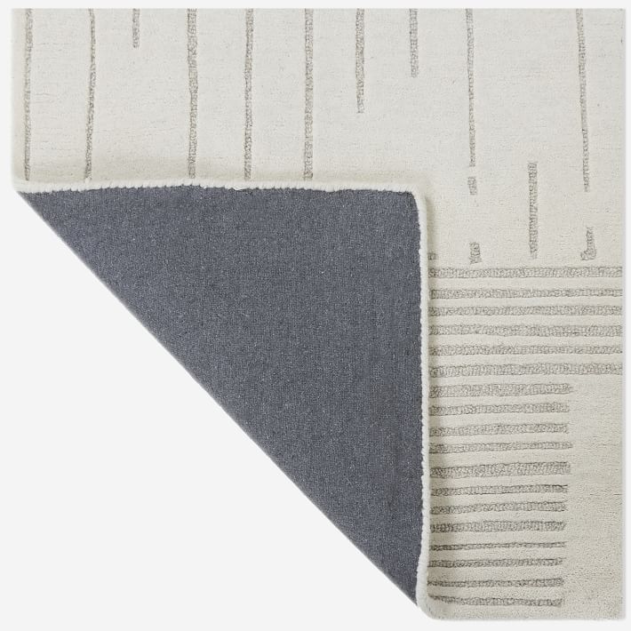 Painted Mixed Stripes Rug-2'5"x12' thumbnail 4