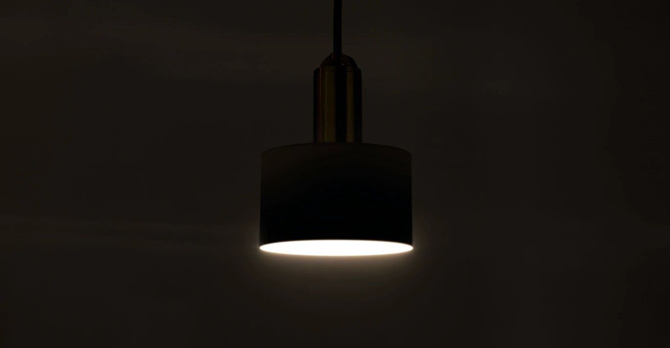 Tangent Cylinder Black Pendant Lamp thumbnail 3