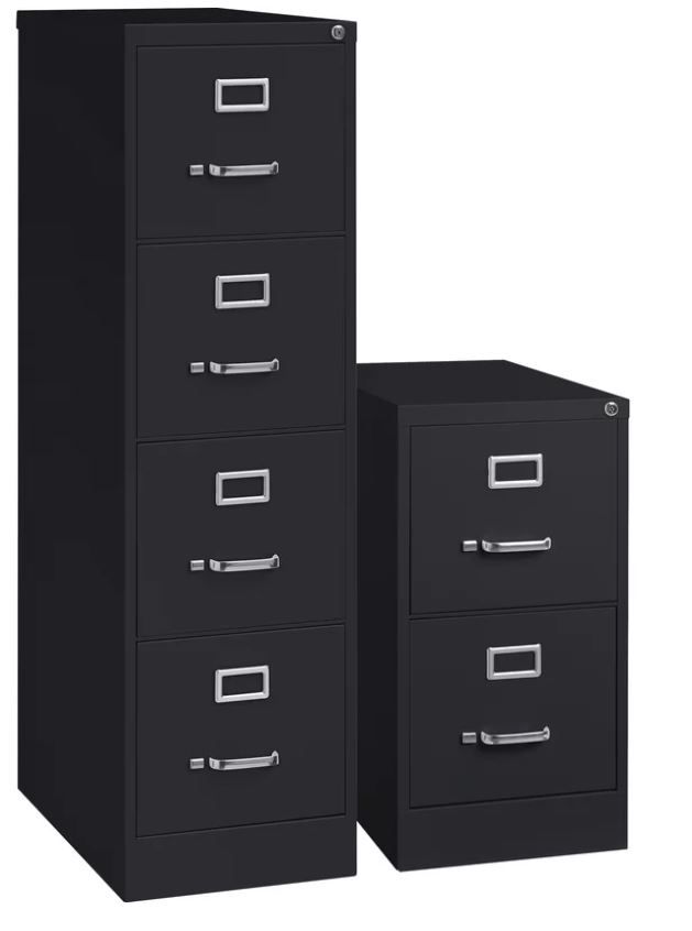 FOUR DRAWER VERTICAL FILING CABINET thumbnail 3