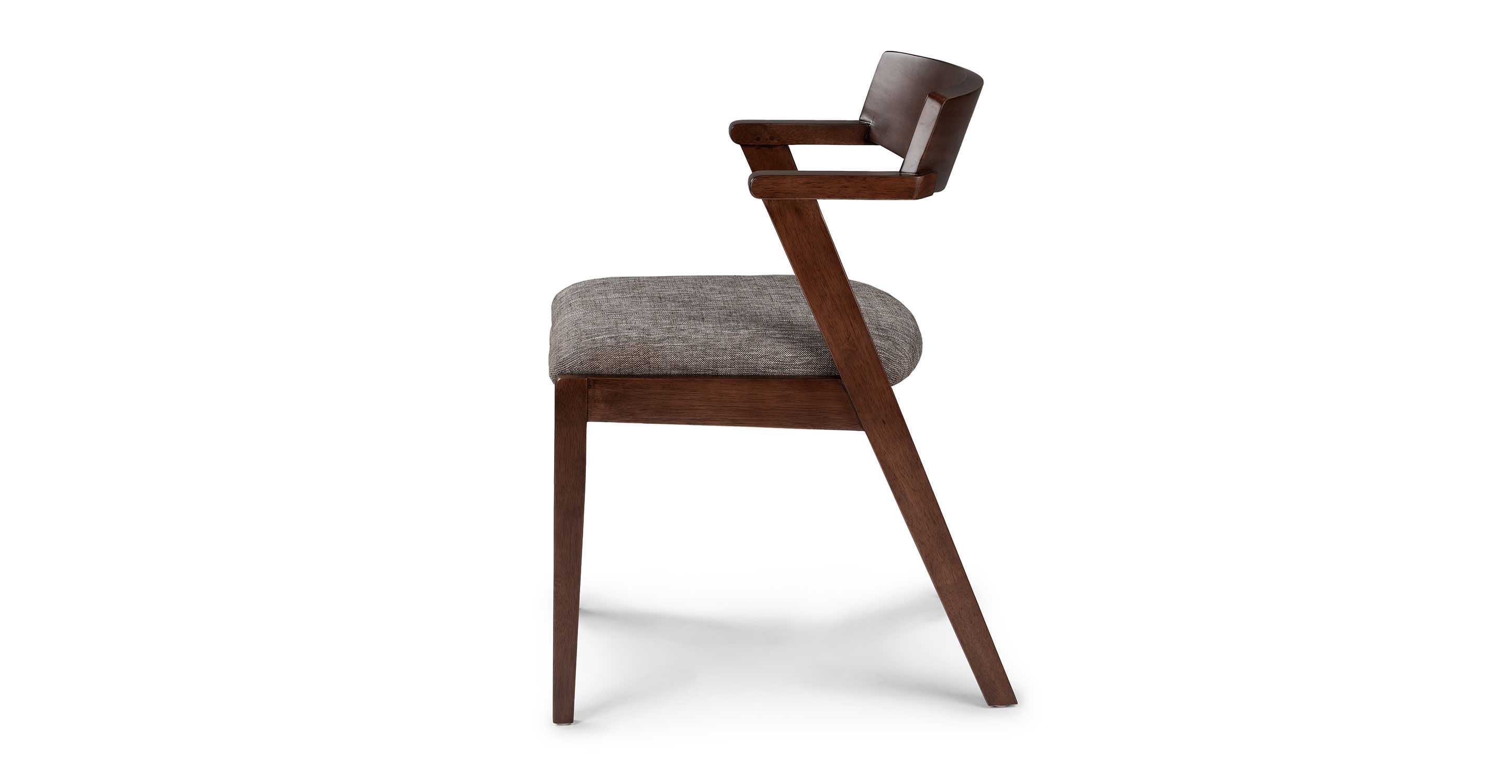 Zola Volcanic Gray Dining Chair Set Of 2 thumbnail 2