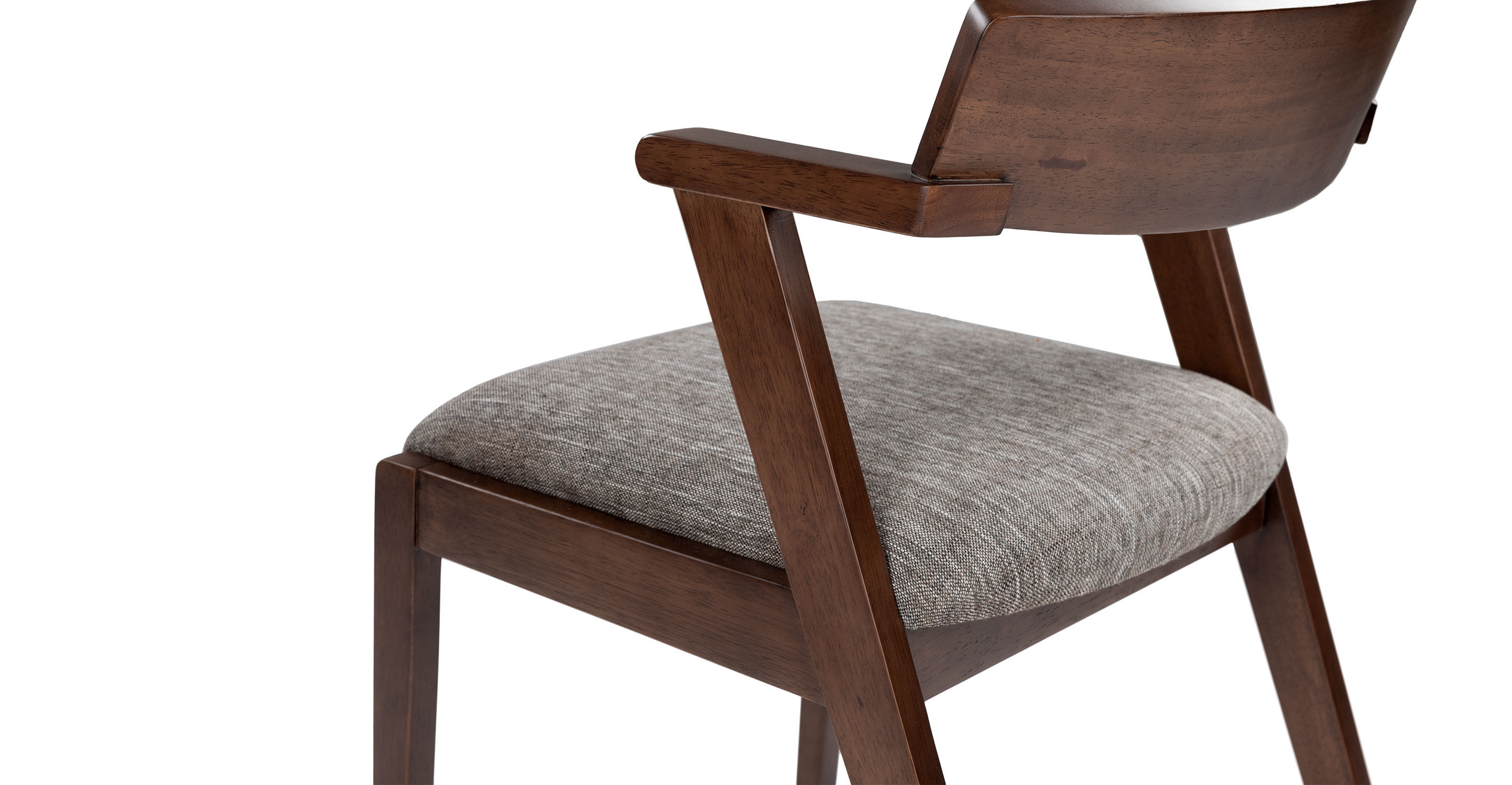Zola Volcanic Gray Dining Chair Set Of 2 thumbnail 4