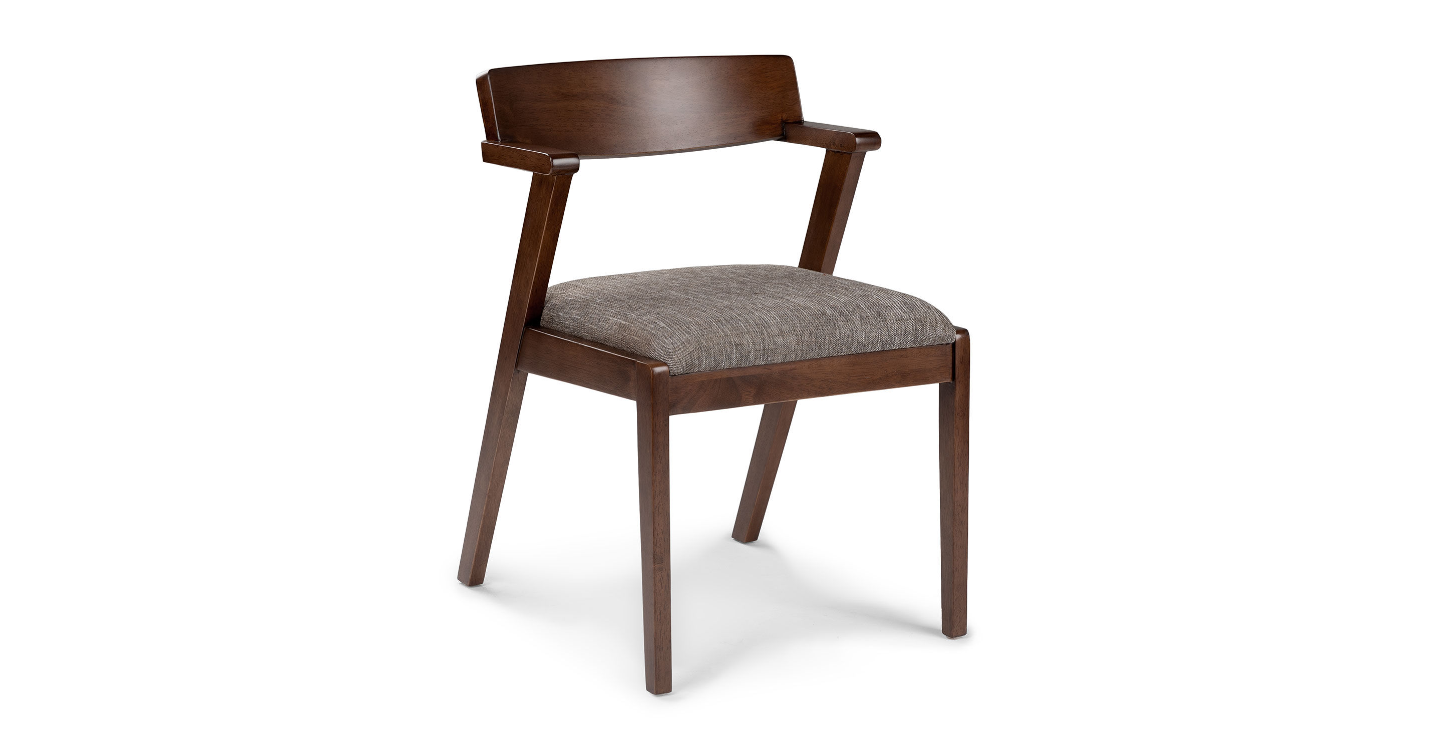 Zola Volcanic Gray Dining Chair Set Of 2 thumbnail 7