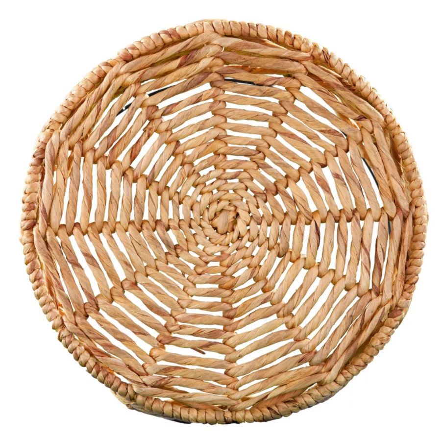 CORTO WATER HYACINTH ACCENT TABLE NATURAL thumbnail 3