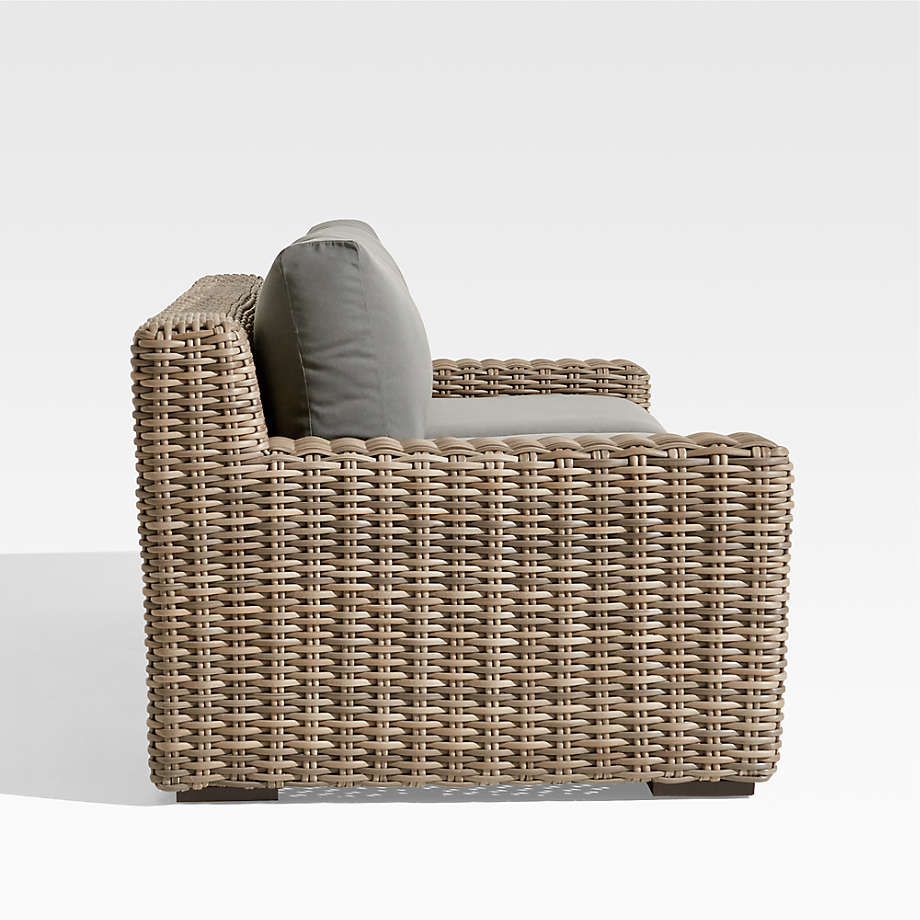 ABACO OUTDOOR SOFA WITH GRAPHITE SUNBRELLA thumbnail 4
