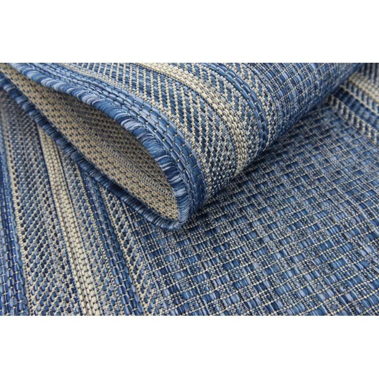 Delmont Blue Indoor Rug-9'x12' thumbnail 3