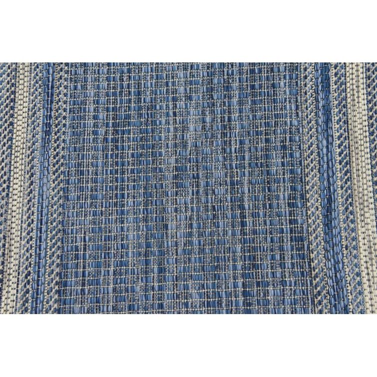 Delmont Blue Indoor Rug-9'x12' thumbnail 8