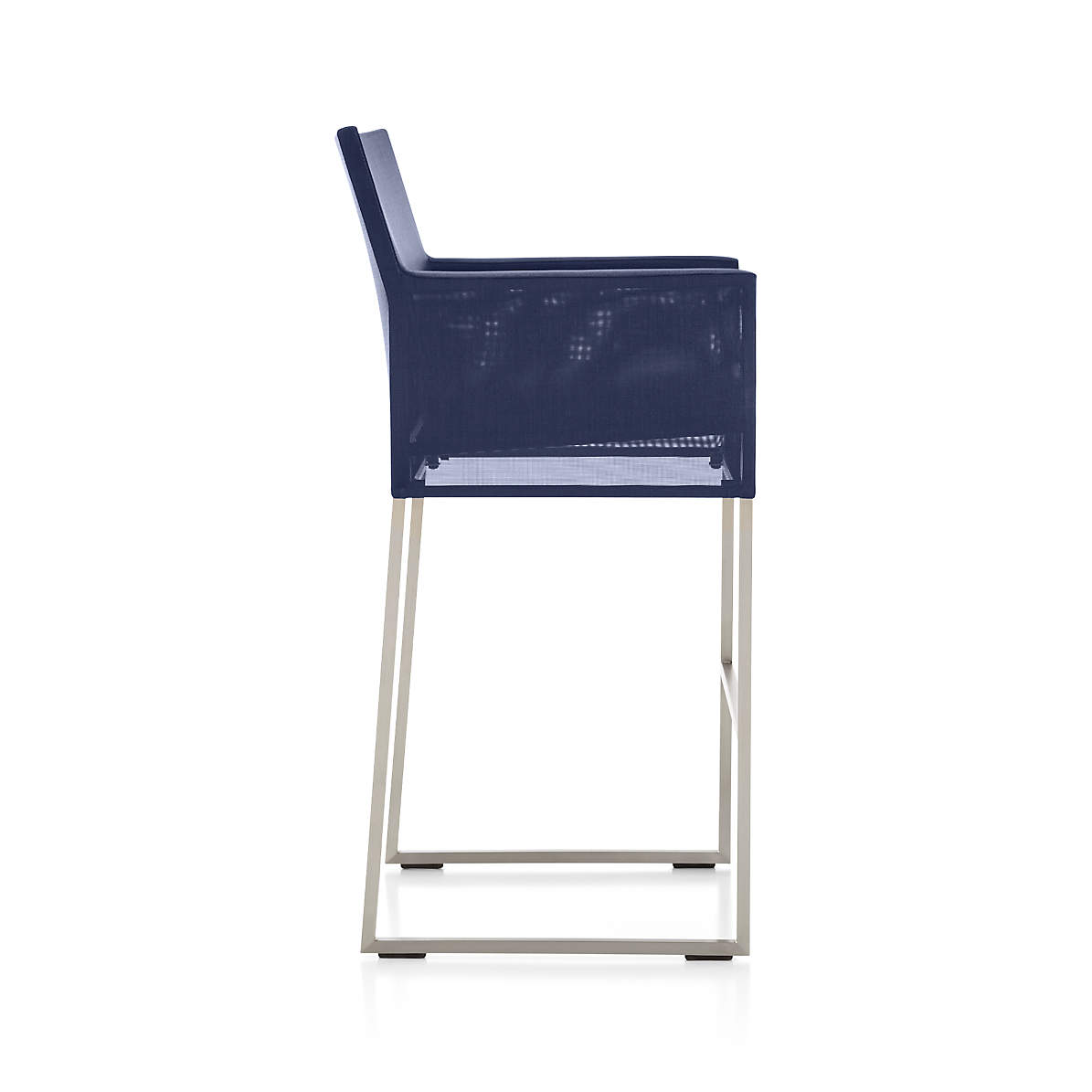 DUNE NAVY BAR STOOL WITH SUNBRELLA  CUSHION thumbnail 2