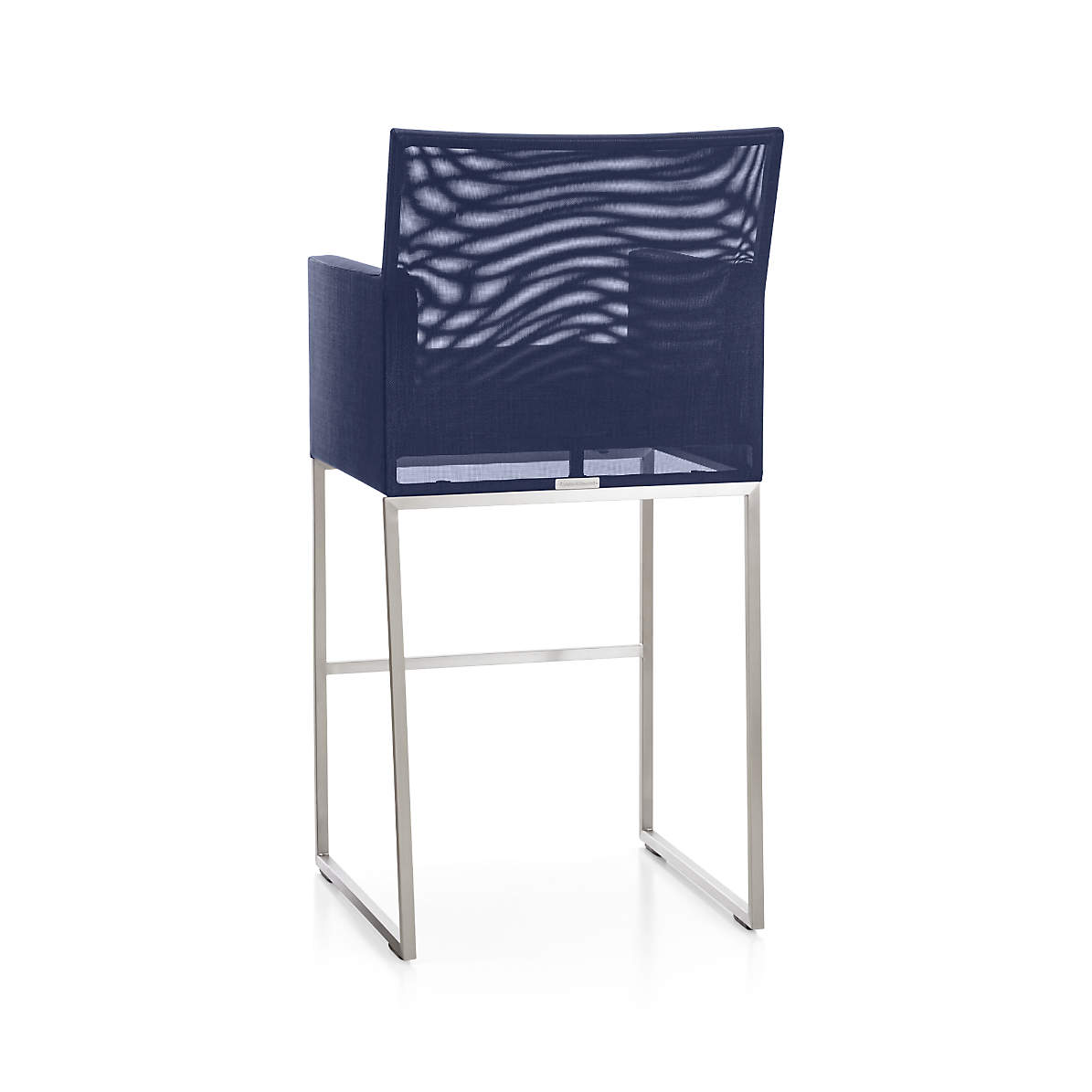 DUNE NAVY BAR STOOL WITH SUNBRELLA  CUSHION thumbnail 3