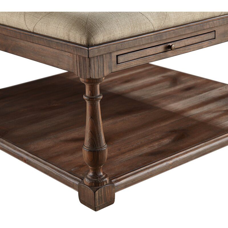 FASANO TUFTED COCKTAIL OTTOMAN  thumbnail 3