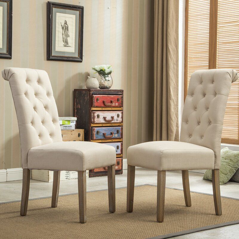 CHARLOTTE UPHOLSTERED DINING CHAIR thumbnail 4