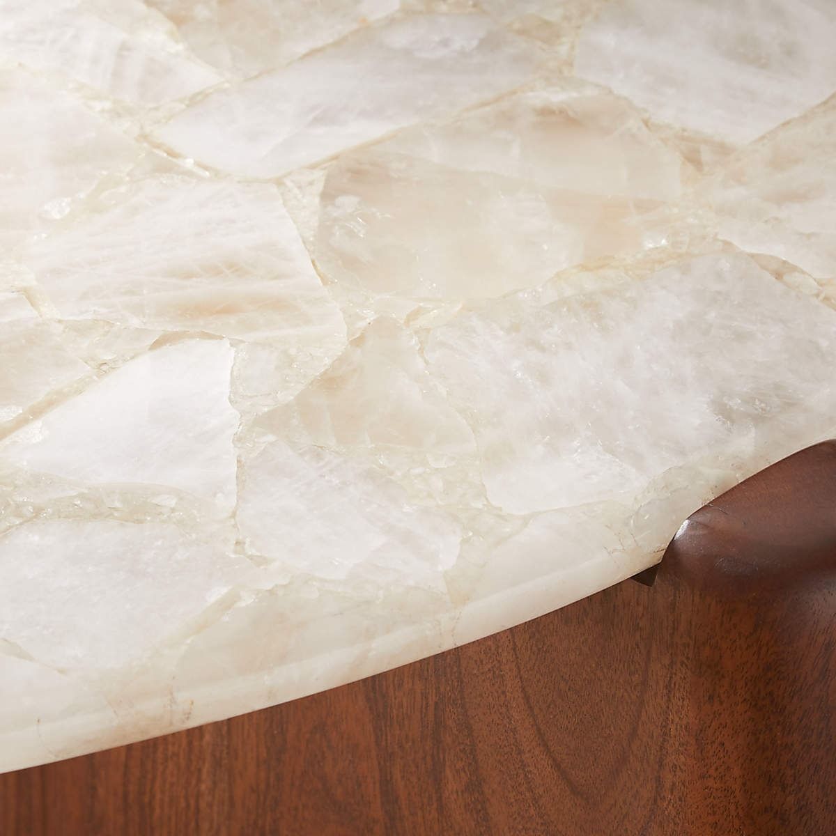 SANTORO WHITE QUARTZ COFFEE TABLE thumbnail 5