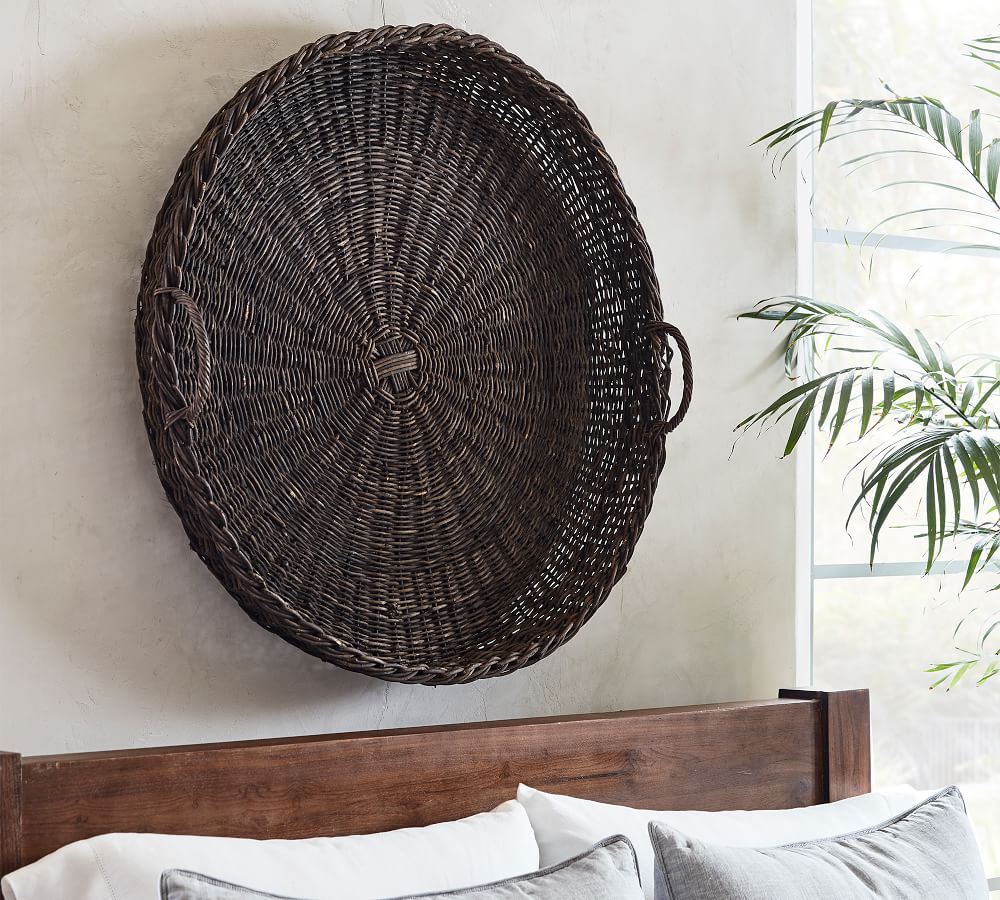 CLASSIC HANDWOVEN BASKET WALL ART thumbnail 2