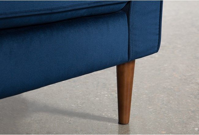 FAIRFAX DENIM VELVET CHAIR thumbnail 3
