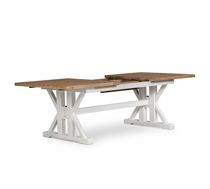 HART RECLAIMED WOOD EXTENDING DINNING TABLE thumbnail 2