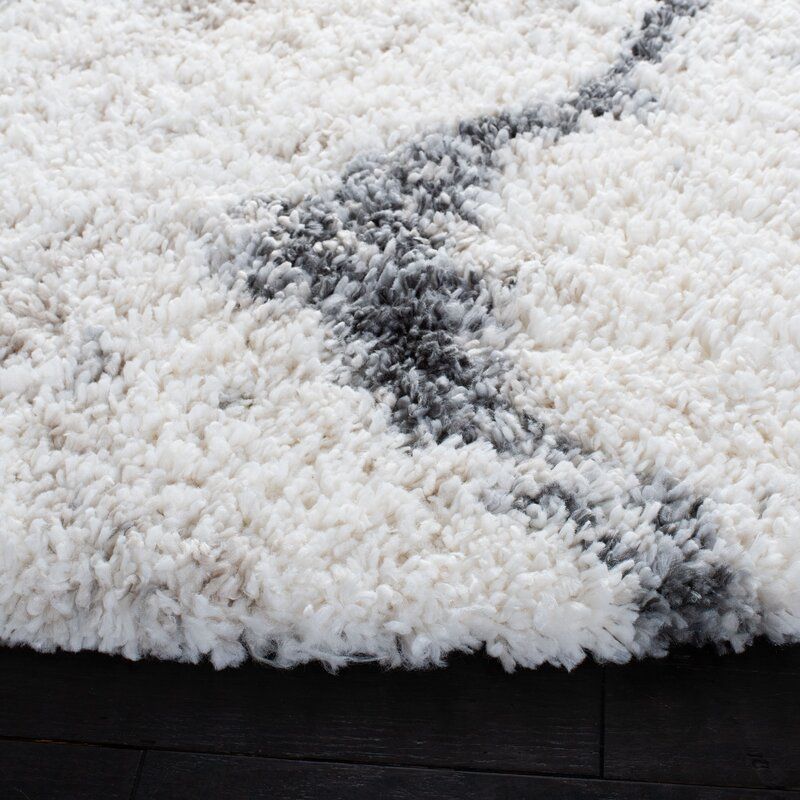 Fairhaven Abstract Gray White Area Rug-6'7"x6'7" thumbnail 3