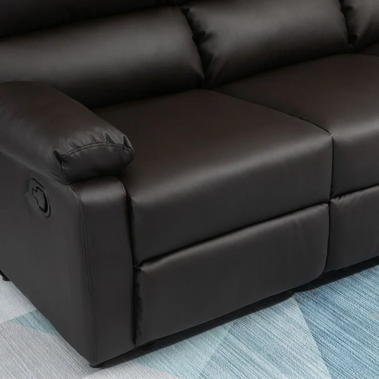 MODERN 3 SEATER SOFA WITH 2 RECLINERS thumbnail 4