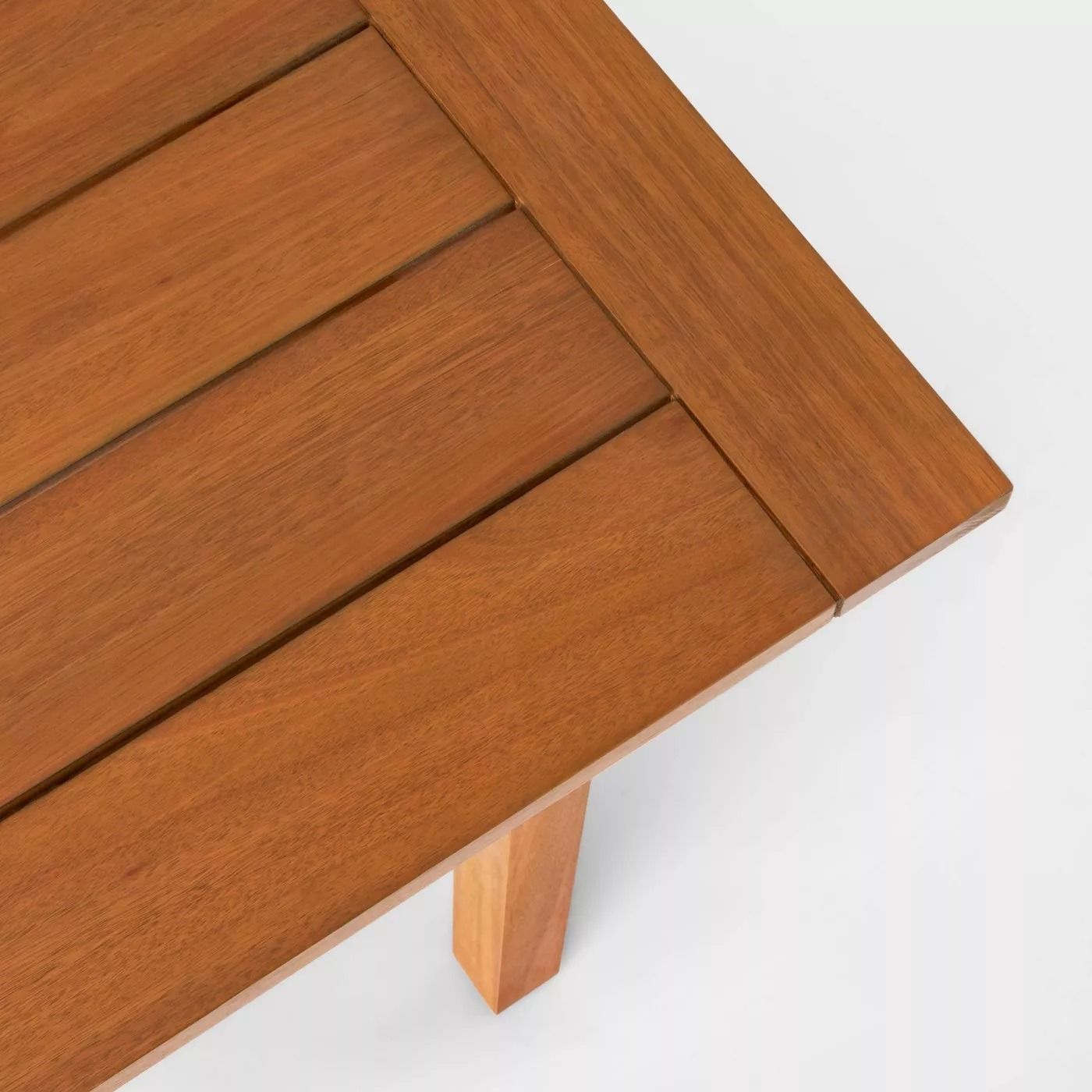 KAUFMANN RECTANGLE WOOD PATIO DINING TABLE thumbnail 4